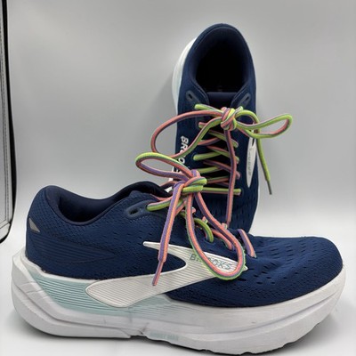 Brooks Womens Ghost Max 3 1204571B406 Blue Running Shoes Sneakers Size 8.5 Wide