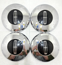 Oem Lincoln Navigator Aviator Center Cap Set Of 4 Chrome 6.5 2c54-1a096-bc