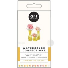 Prima Marketing Prima Watercolor Confections Watercolor Pans 12/Pkg-Shimmering L