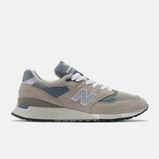 New Balance 998 Mens Size 13 Made in USA Grey Silver Classic Sneaker U998GR