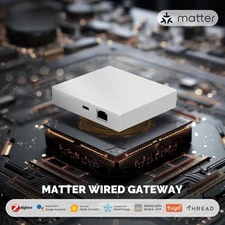 Tuya Zigbee Matter Thread Gateway Smart Bridge Matter Hub Support Voice Control