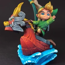 Chibi Wind Walker | 3D Resin Miniature Unpainted Model Kit Tabletop