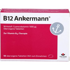 B12 ANKERMANN überzogene Tabletten 50 St PZN 03541050