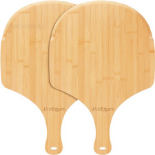 2 Pack Natural Bamboo Pizza Peel 16 inch, Wood 16inch 2