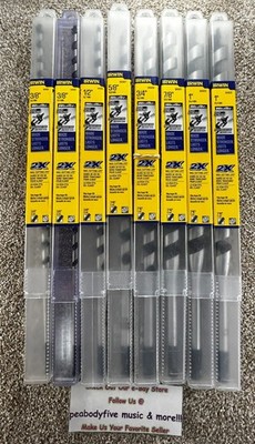 Irwin WELDTEC Ship Auger Bit 1/2, 3/8, 1/2,  5/8, 3/4, 7/8, 1''  New O Box U PICK