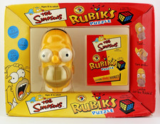 2001 The Simpsons Homer Rubiks Puzzle #5003 w...