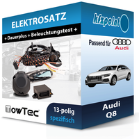 Towtec E-Satz 13Polig Fahrzeugspezifisch Passend für Audi Q8 Elektrosatz