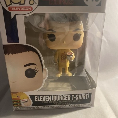 Funko POP! Television: Stranger Things - Eleven in Burger T-Shirt #718