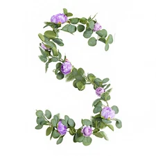 190cm Artificial Flower Vine for Air Conditioning and Living Room Decor