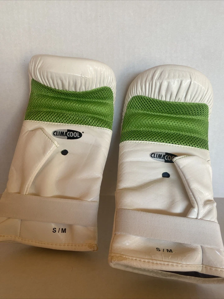 Adidas Performance Response Bolsa de Boxeo Guantes S/M Blanco/Verde PU3G Innovación Foto 3 de 4