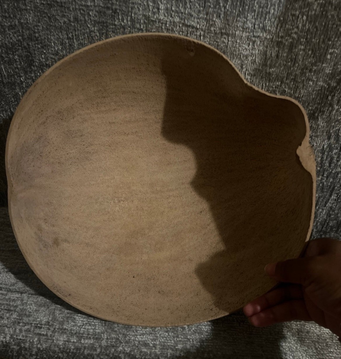 Jamaican calabash bowl