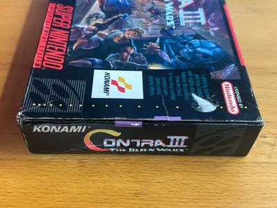 SNES - Contra III: The Alien Wars (NEW High Quality Box Art FRIDGE SNES - Contra III: The Alien Wars (NEW High Quality Box Art FRIDGE