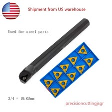 3/4SHANK * 10 Lathe Indexable Boring Bar S12-...