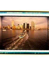 NEW YORK SKYLINE - World Trade Center : - 70mm IMAX Film - 3 Cells