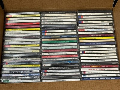 *LOT OF 75 CDS* Classical Music/Opera CD Collection MANY SEALED! Beethoven/Ravel
