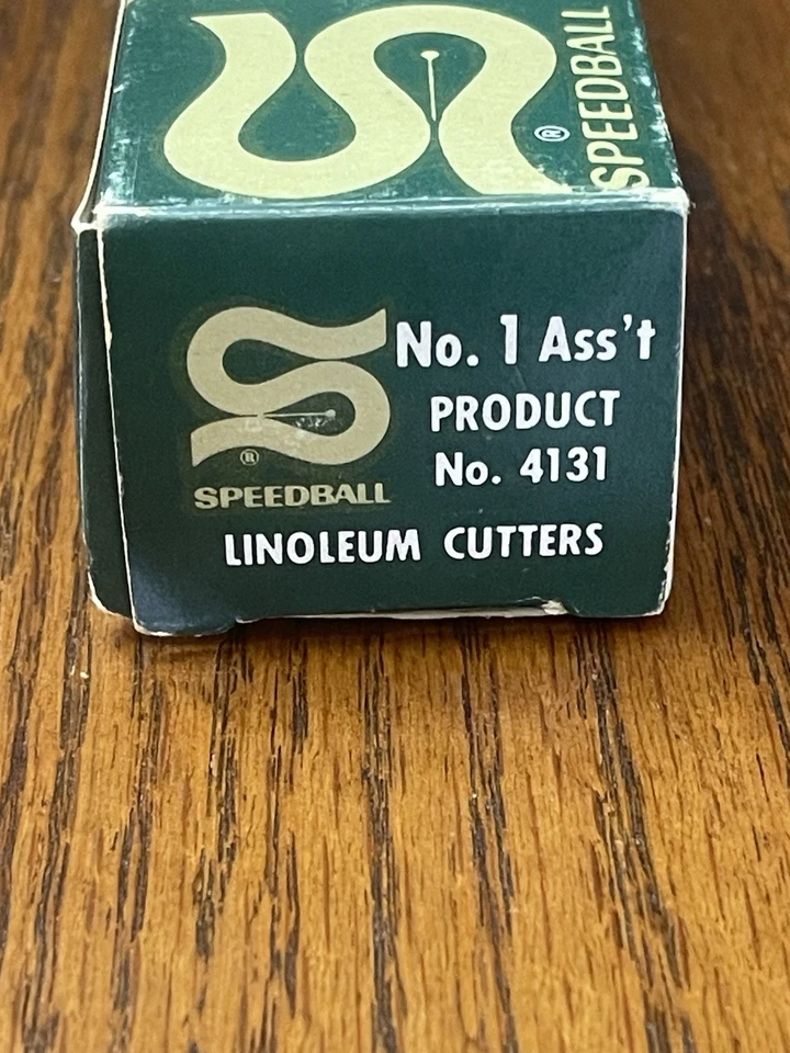 Speedball Linoleum Cutter 4131 Nos With Blades Instruction Sheet And Box USA - Image 3 of 4