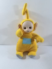 Teletubbies Laa-Laa Playskool Hasbro Yellow Plush Doll WORKS 1998 Talking 16"
