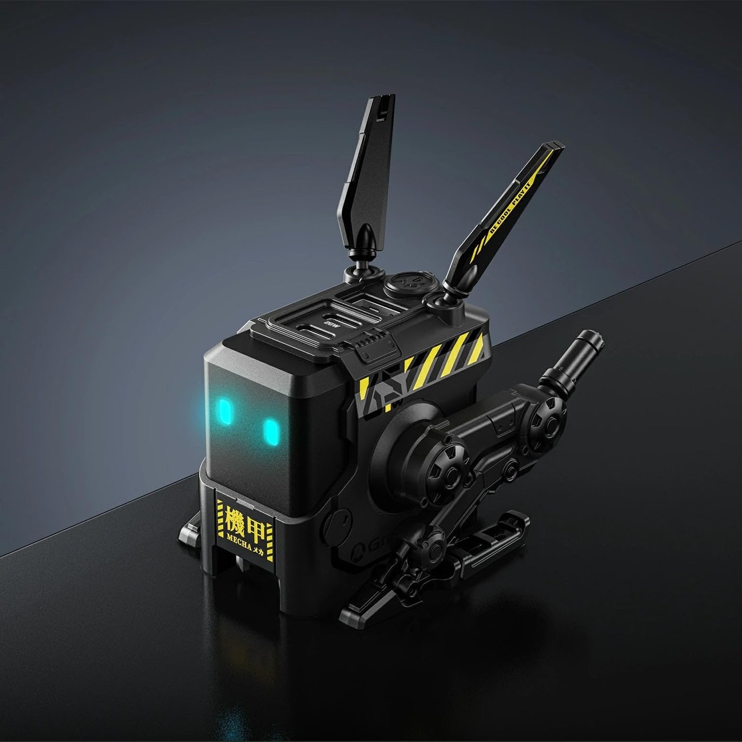 GravaStar Alpha65 65W GaN Fast Charger (2 USB-C and 1 USB-A) Includes Detacha...