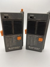 Vintage Pair of Radio Shack Archer Space Patrol Walkie Talkies - Tested works