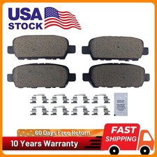 Rear Ceramic Brake Pads for Nissan Altima Quest Maxima Murano Sentra G35 G37 Q50