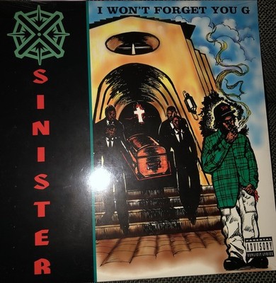Sinister I Won t Forget You G Vinyl LP Sealed Record Timothy Johnson Rap Three D