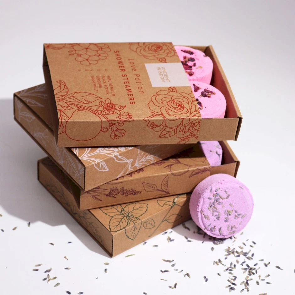 ANCIENT WISDOM Duschdampfer Aromatherapie Wellness Geschenk Weihnachten