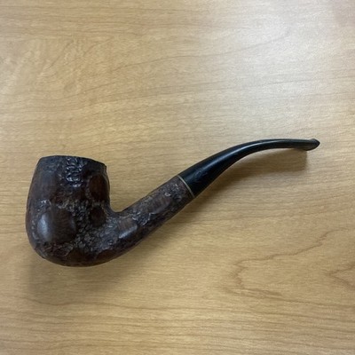 SAVINELLI Alligator Pipe Brown 606 KS 6mm Billiard Curved Made In Italy As-Is