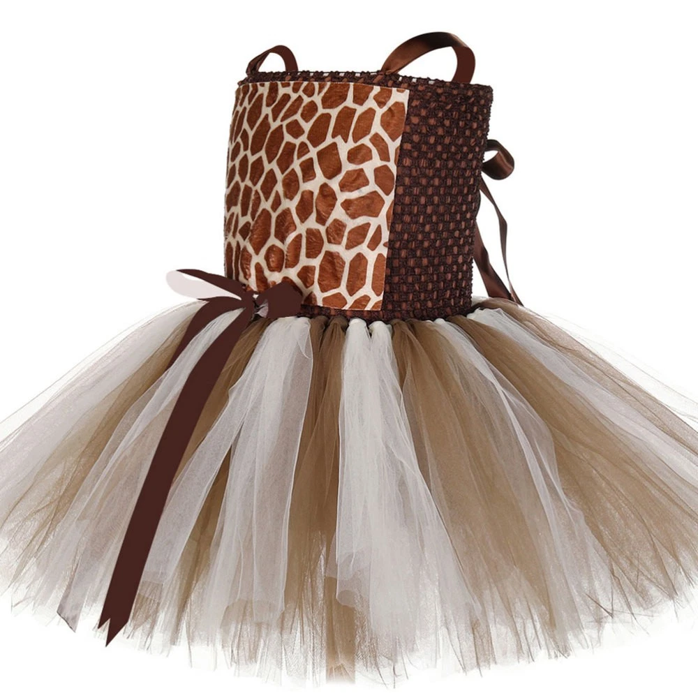 VETEMENTS Set Vestiti Giraffa Bambina Tutù Bambini Costumi Giraffa