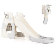 Indoor and Outdoor Playground Foldable Toddler Slide-Grey