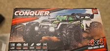 50KM/H 4WD RC Car With LED Remote Control High Speed Drift Monster 4x4 Truck