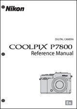 Nikon CoolPix P7800 REFERENCE Digital Camera User Guide Instruction Manual