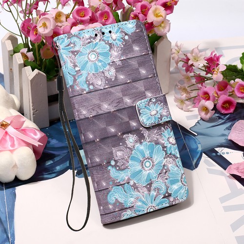 3D Pattern PU Leather Wallet Case Phone Case Cover for LG Stylo 5 Plus K20 Plus - Picture 4 of 24