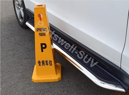 Running Board Side Step Fits for Honda Pilot 2023 2024 Pedal Nerf Bar 2Pcs Fixed - Picture 5 of 13