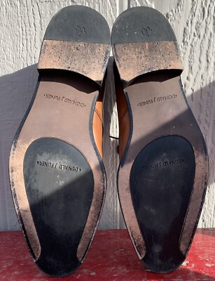 EUC Donald J. Pliner Size 10.5 M Cognac Brown Leather  display picture 2