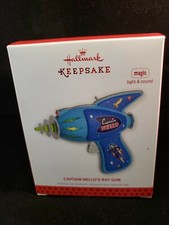 Hallmark Captain Nello's Ray Gun Sci Fi Space Age Magic Christmas Ornament