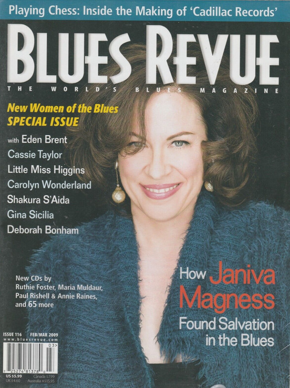 Blues Revue # 116 Feb/March 2009 (Janiva Magness/Eden Brent)