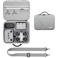 Storage Bag Portable Organizer Case Grey For DJI NEO w/Strap Drone Accessories