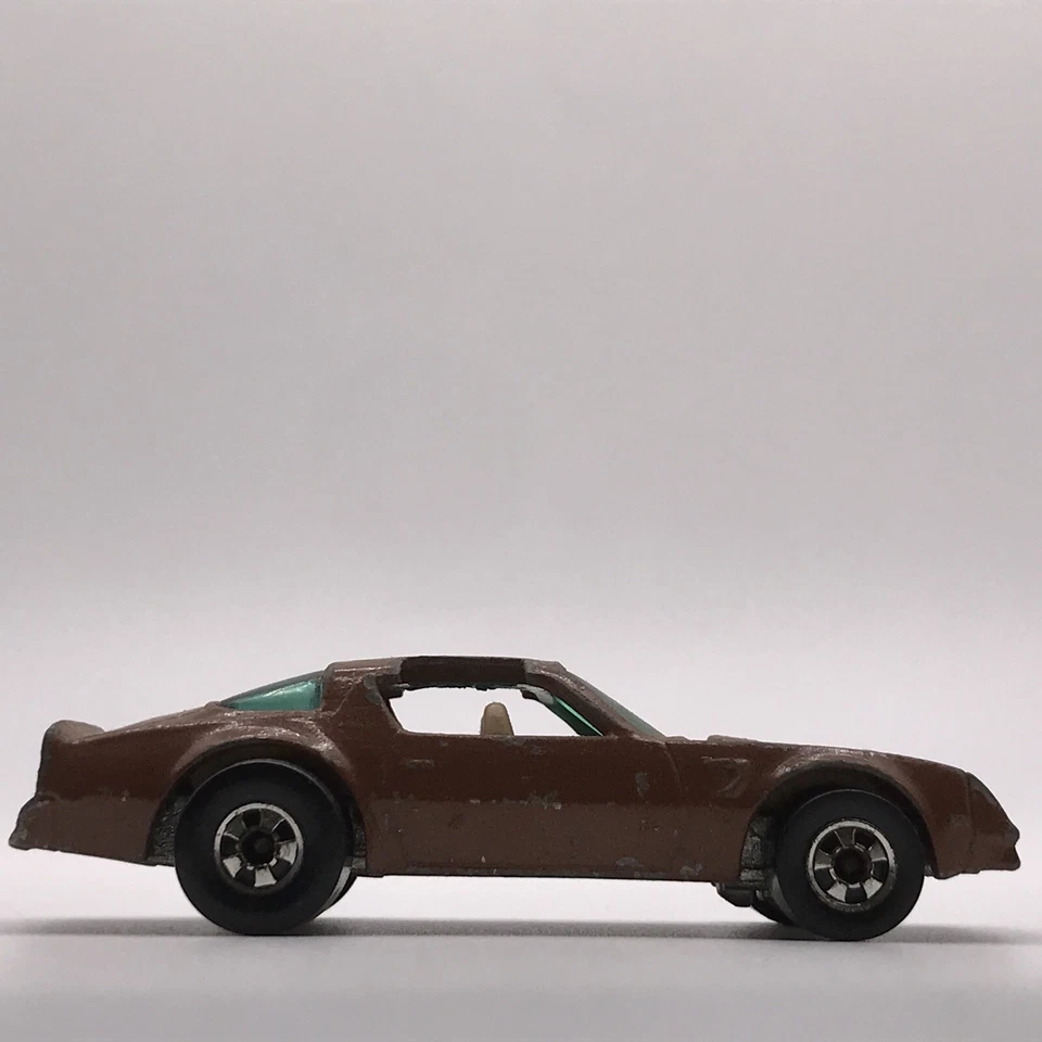 Hot Wheels Hot Bird Pontiac Firebird Trans Am 1977/80 Brown Blackwall Hong Kong - Imagem 4 de 4
