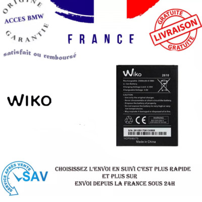 Batteria Di Ricambio Premium Per Smartphone Wiko Y51 / Y60 – Nuova, Pièce Détachée