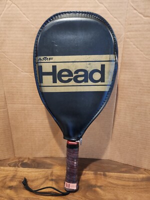 Head Racquetball Racquet AMF Professional. 4 1/8. Made in the USA. W Cover
