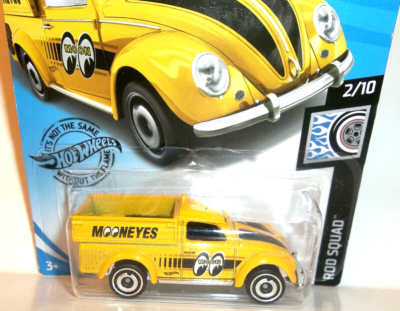 2020 HOT WHEELS HW ROD SQUAD 2/10 YELLOW '49 VOLKSWAGEN BEETLE