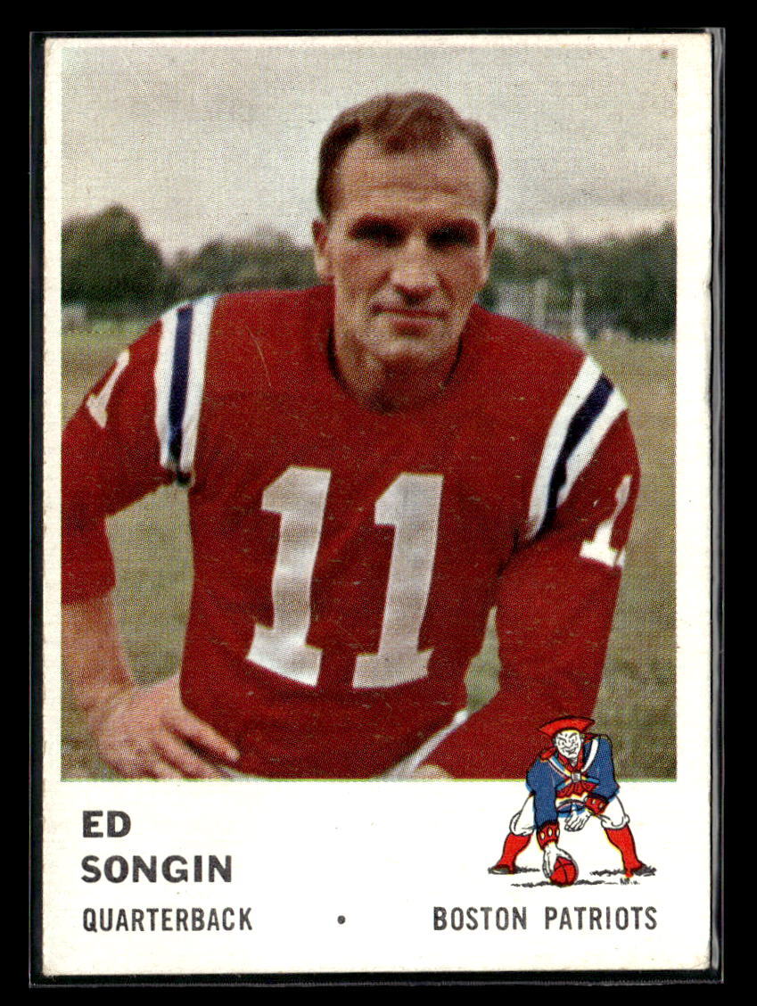 1961 Fleer #177 Ed Songin - EX/NM Set Break! RC