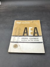 1967 A E A Fast Moving Parts Catalog Book