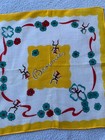 1949 Vintage BROWNIE / Girl SCOUT Square Cotton HANDKERCHIEF  Hankie Hanky — photo 2