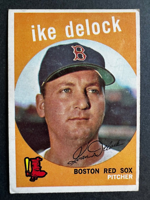 1959 Topps Ike Delock Boston Red Sox #437 