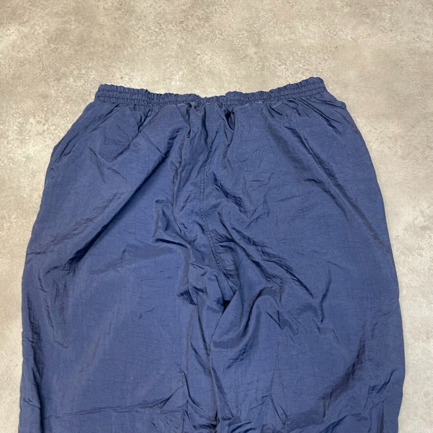 Adidas Track Pants Mens 90s Straight Leg Baggy Sports Joggers, Navy, Large image 6