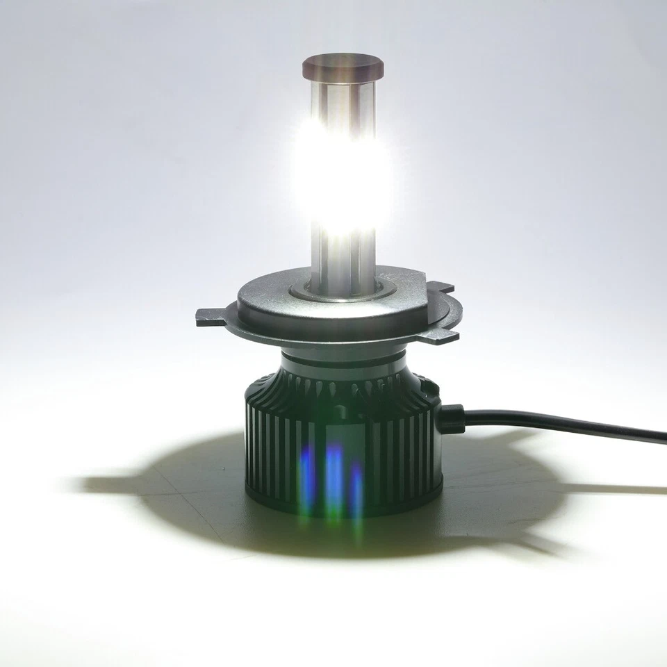 6-sides H4 9003 LED Headlight Hi/Low Beam 6000K Bulb For Motorcycle Super Bright - Image 2 of 4