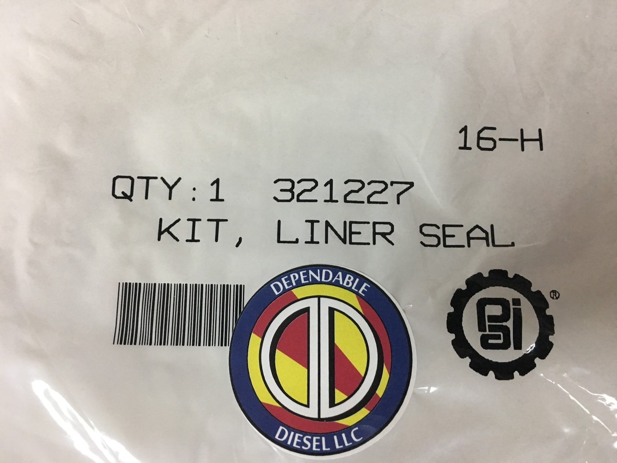 SEAL■1、2、SEAL'SPAPERS 3 Piston Liner Seal Kit for Caterpillar 3306. PAI # 321227 Ref