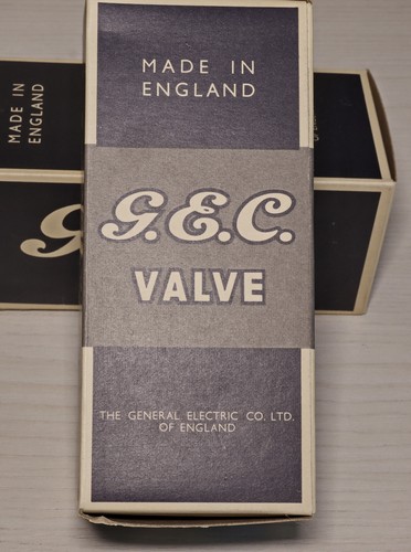 KT88 Valve - GEC - General Electric - Made in England 1972 - with original Box - Foto 5 di 6