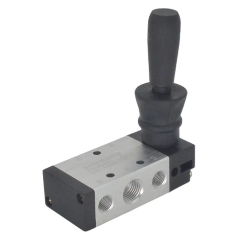 4H210-08 5/2 Way 1/4" PT Hand Pull Lever Pneumatic Air Valve Control